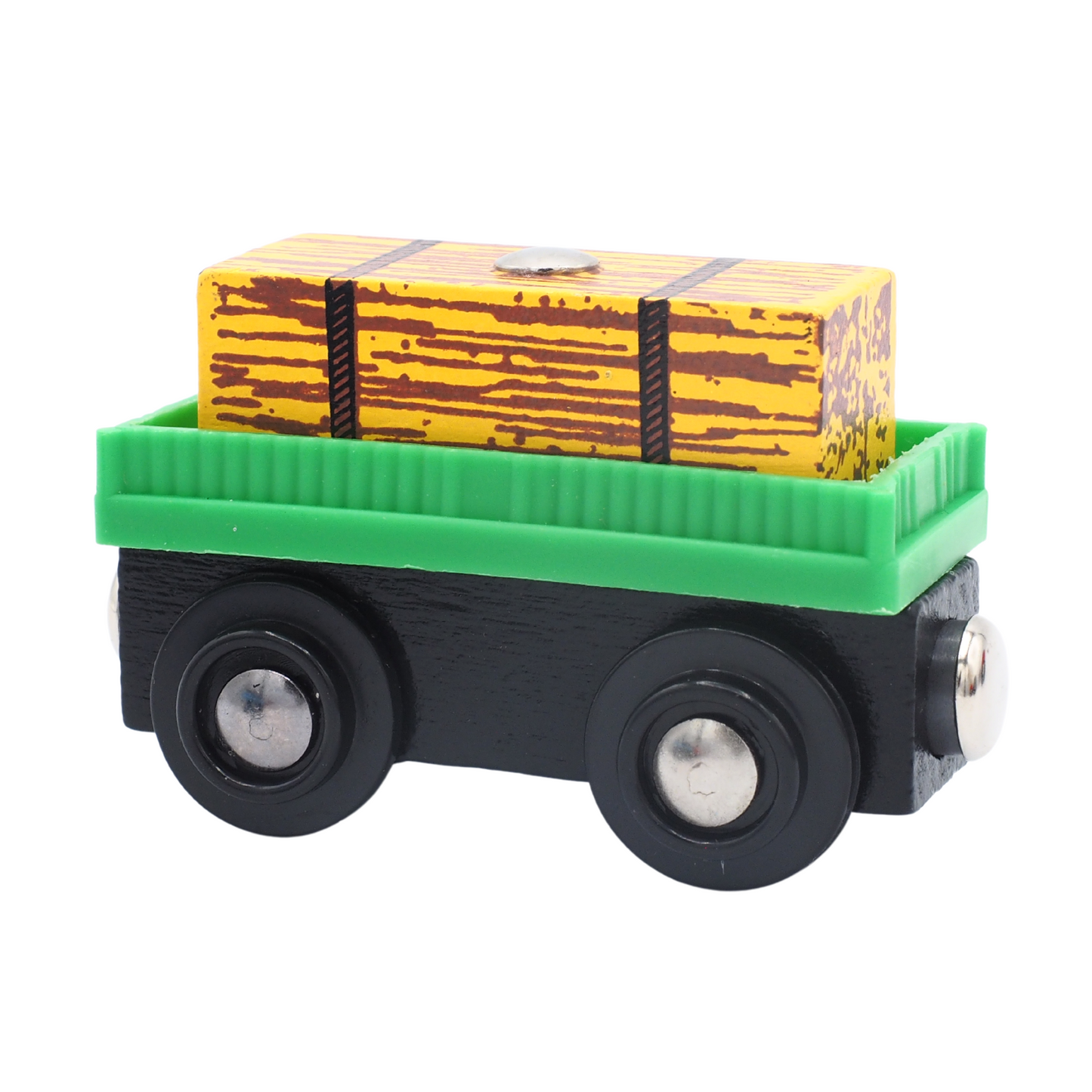 6 pack of Wooden Tenders for Wooden Train Tracks