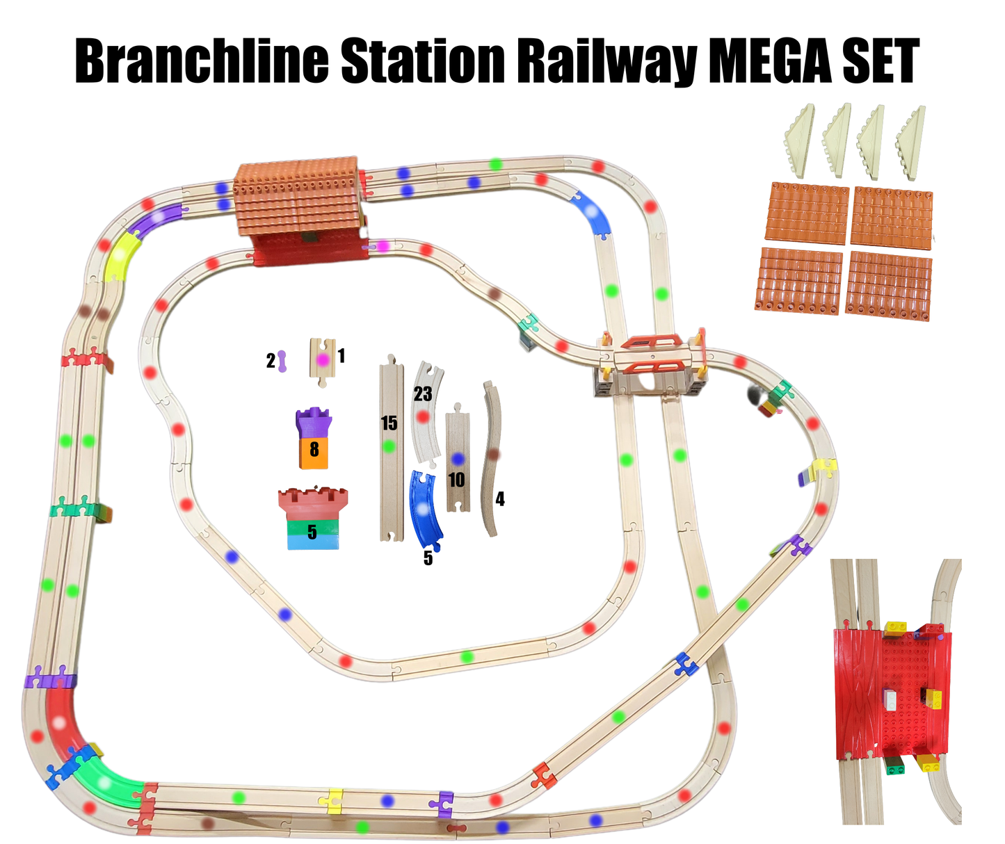 Branchline Station Railway MEGA Set