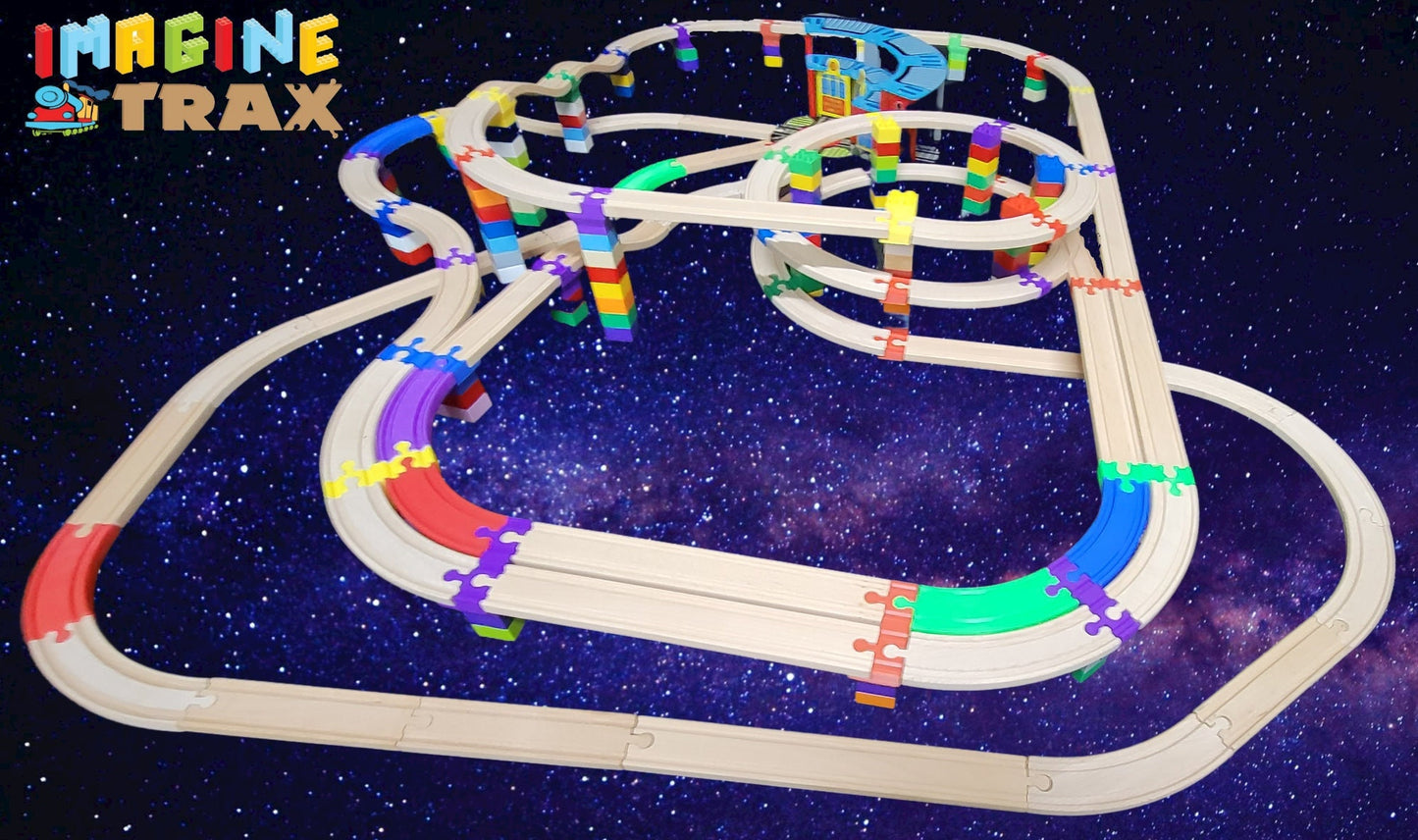 Spiral Mountain train Shed MEGA Set