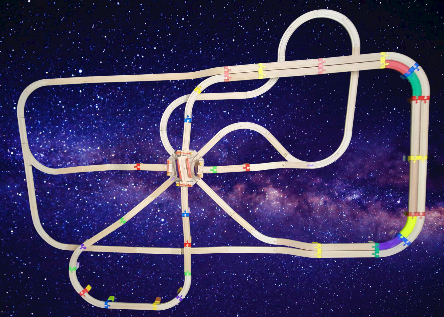 Mega Roundhouse Junction Track Layout