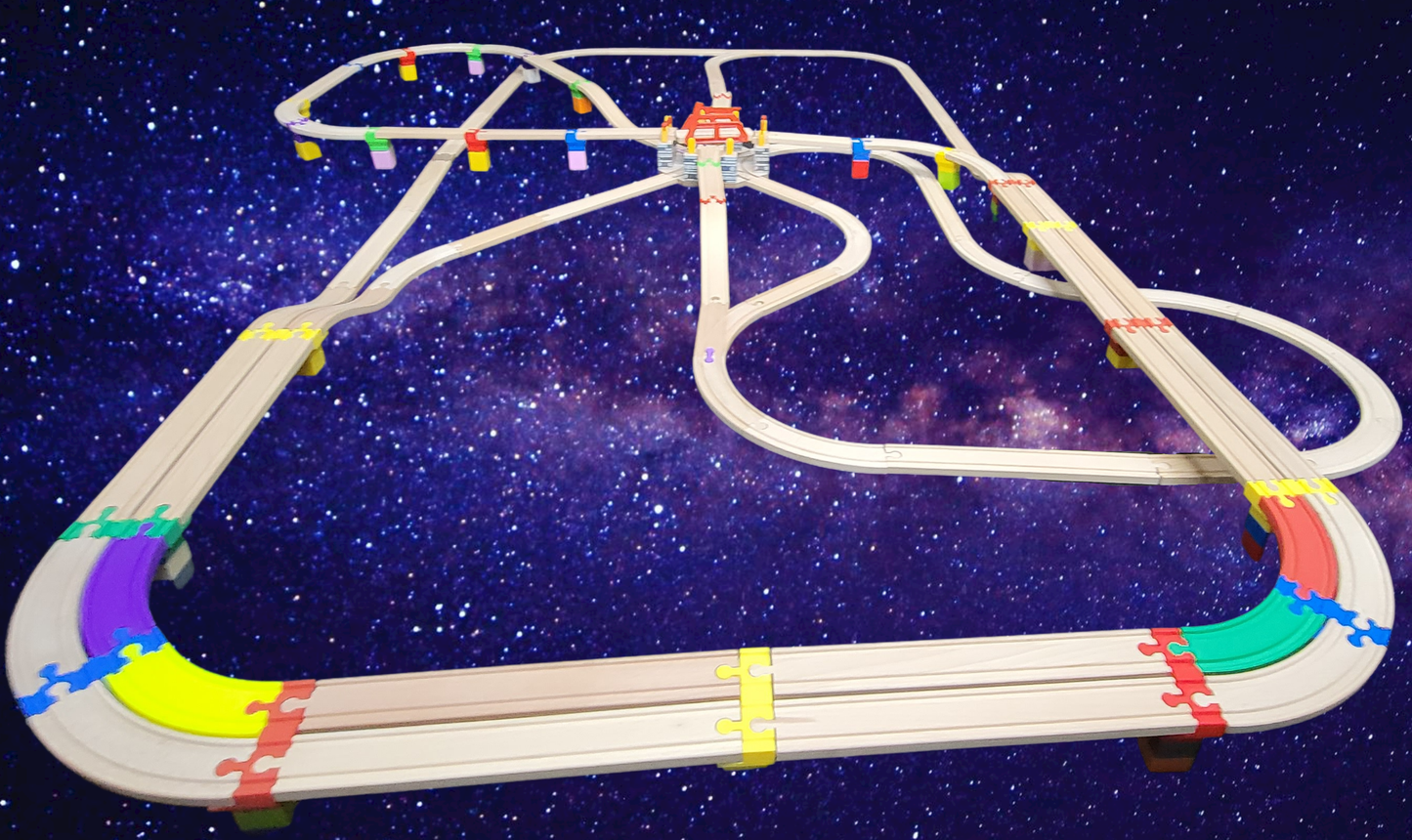 Mega Roundhouse Junction Track Layout