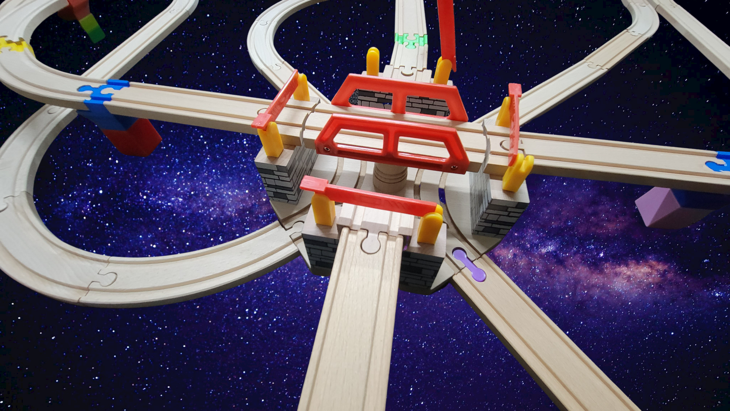Mega Roundhouse Junction Track Layout