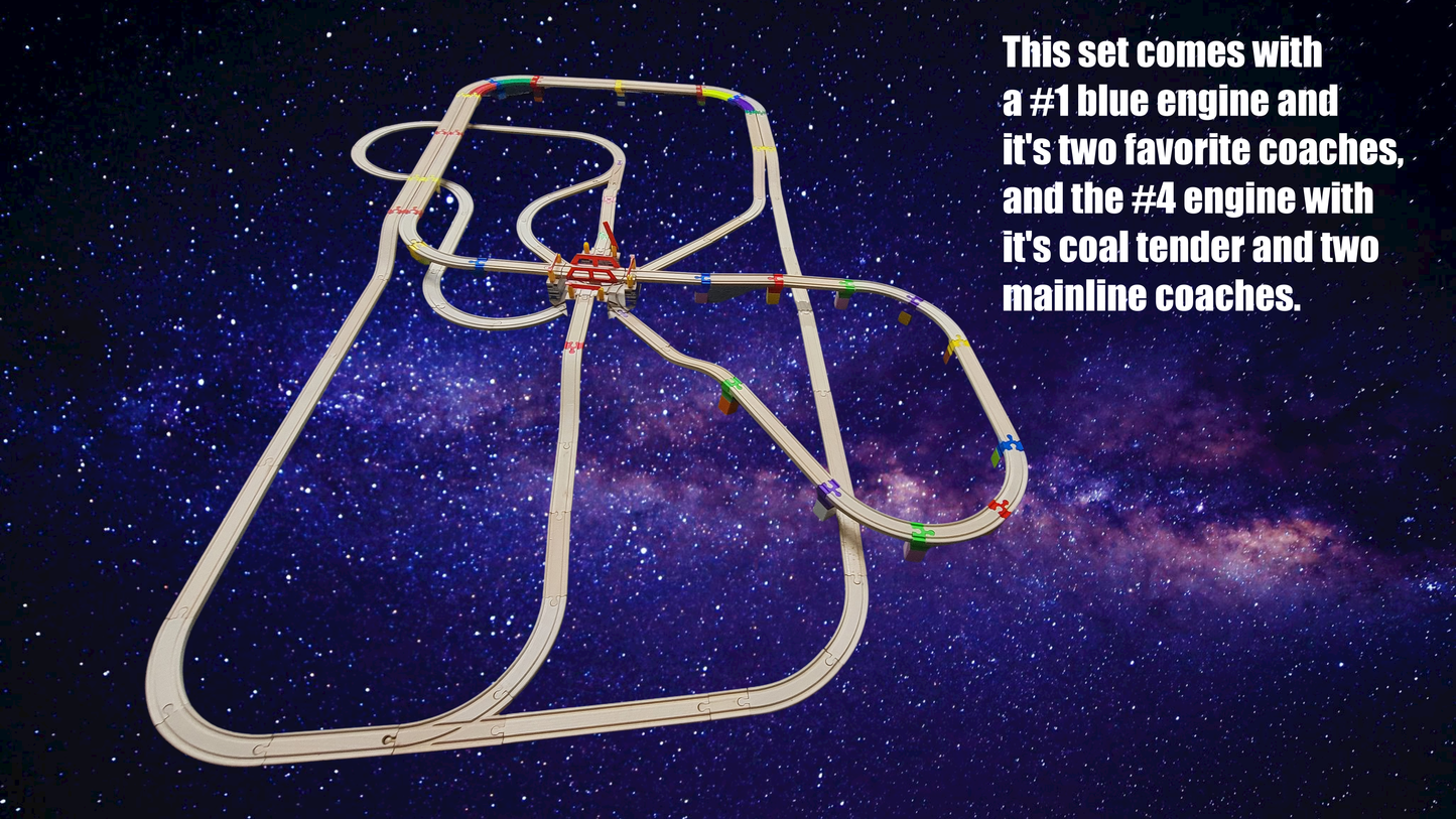 Mega Roundhouse Junction Track Layout