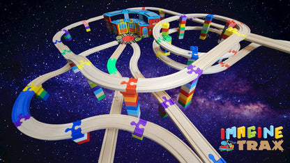 Spiral Mountain train Shed MEGA Set